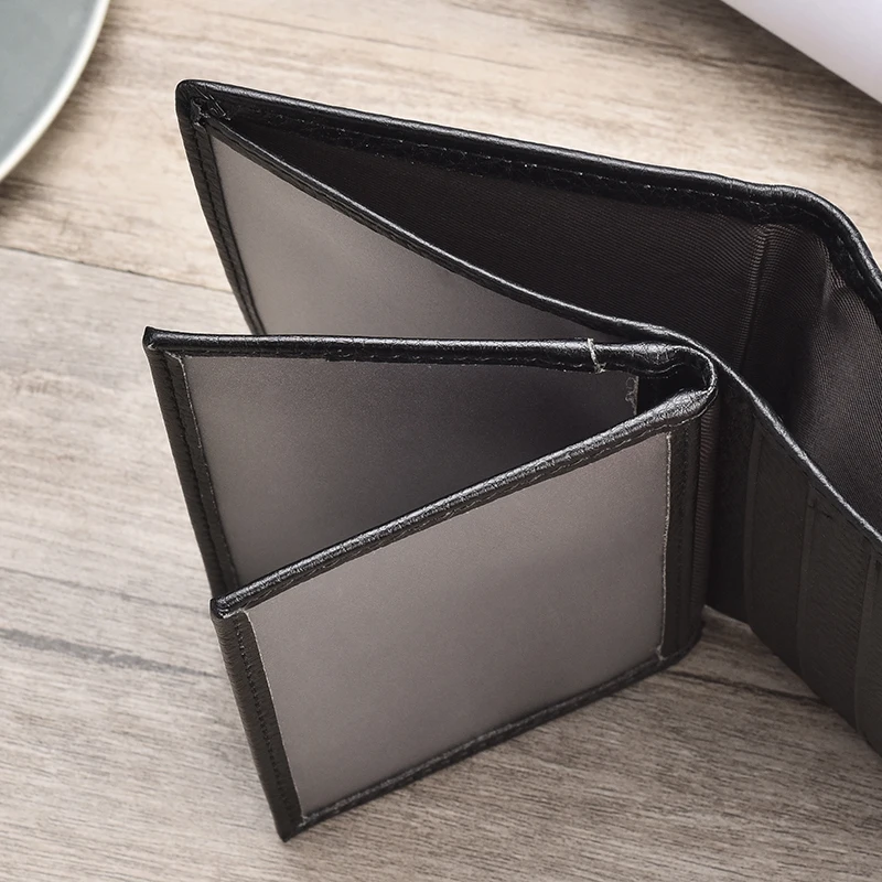 Genuine Leather Drivers License Card Holder Wallet (18)