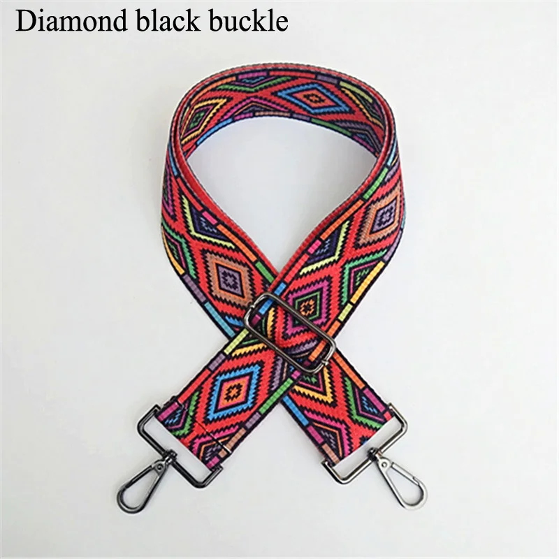 Diamond black buckle