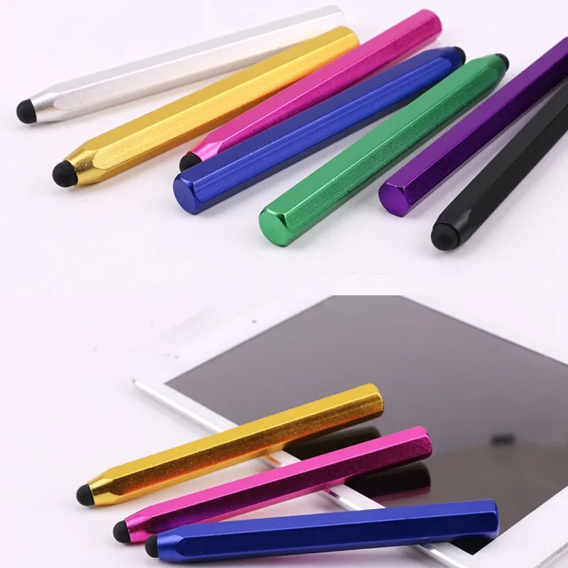 Новый 10 шт./лот Роскошные модные Stylus Сенсорный экран Стилус Tablet Ноутбуки универсальный телефоны стилусы офисные ручки