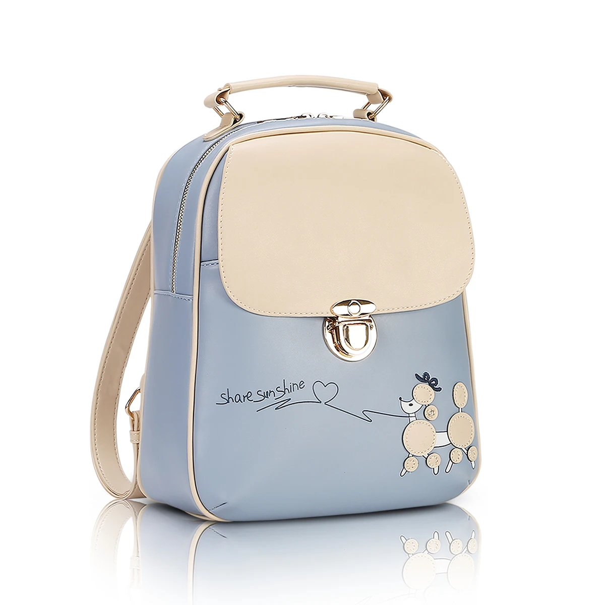 

Fashion cartoon dog style cute teenage girls backpacks for kids satchel children middle high elementary school women backpack