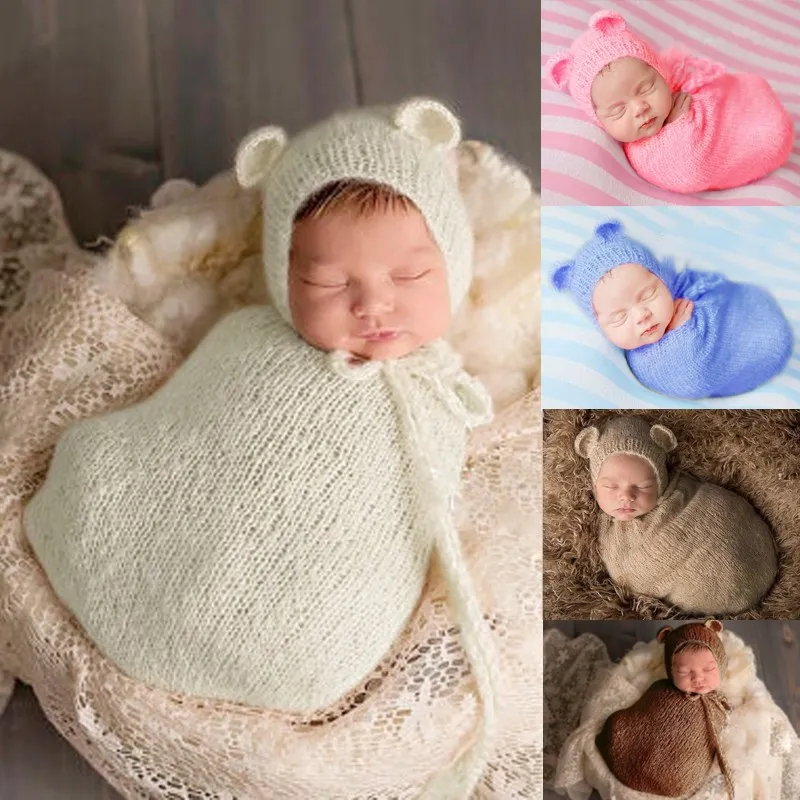 Fotografia Newborn Baby Photography Props Kids Costume Wrap Photo