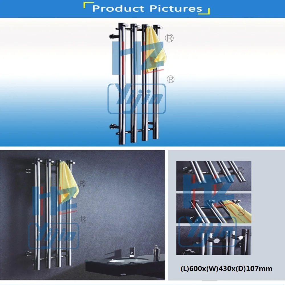 Традиционный специальный размер нержавеющая сталь 304 вертикальный полотенцесушитель стойка-нагреватель HZ-932Y