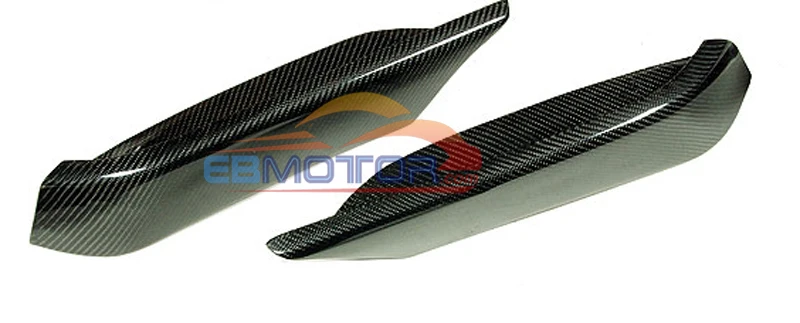 M P Stye Real Carbon Fiber Front Top Splitter 1pair For F80 M3 F82 F83 M4 Front Bumper 2014UP