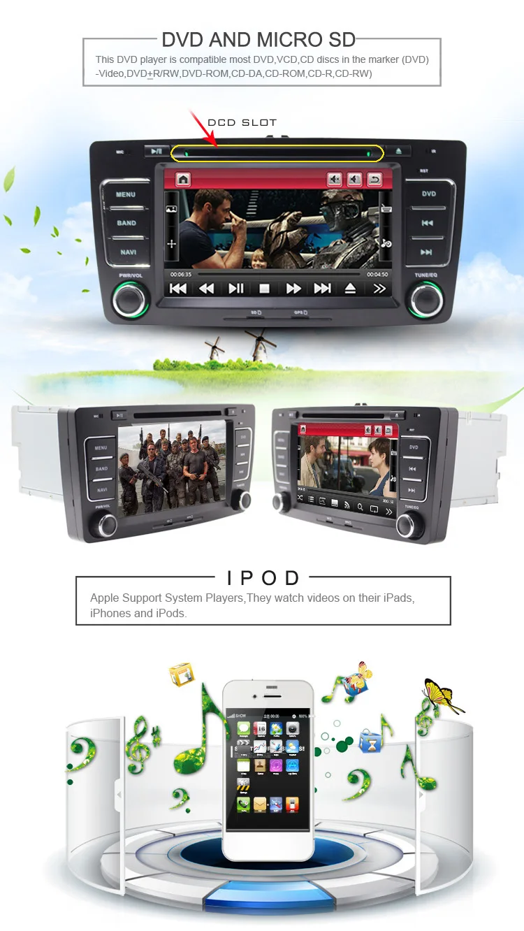 Flash Deal LJHANG 2 Din Car DVD Player For Skoda Octavia 2005-2008 2013 GPS Navigation Bluetooth Audio Stereo USB RDS FM Mirror-Link AUX IN 2 Flash Deal LJHANG 2 Din Car DVD Player For Skoda Octavia 2005-2008 2013 GPS Navigation Bluetooth Audio Stereo USB RDS FM Mirror-Link AUX IN 2