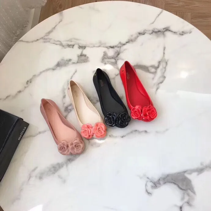 

Melissa Original Flower 2019 Women Flat Sandal Melissa Shoes For Women Jelly Sandals Female Jelly Shoes Adulto