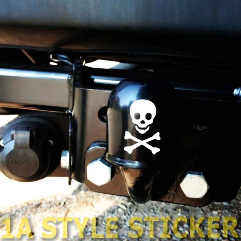 Автомобильный Стайлинг для Aufkleber Anhangerkupplung schutz skull Kupplung вешалка Totenkopf devil 666 |