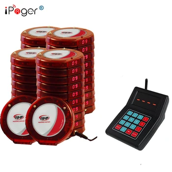 

Restaurant queue management wireless table buzzer system