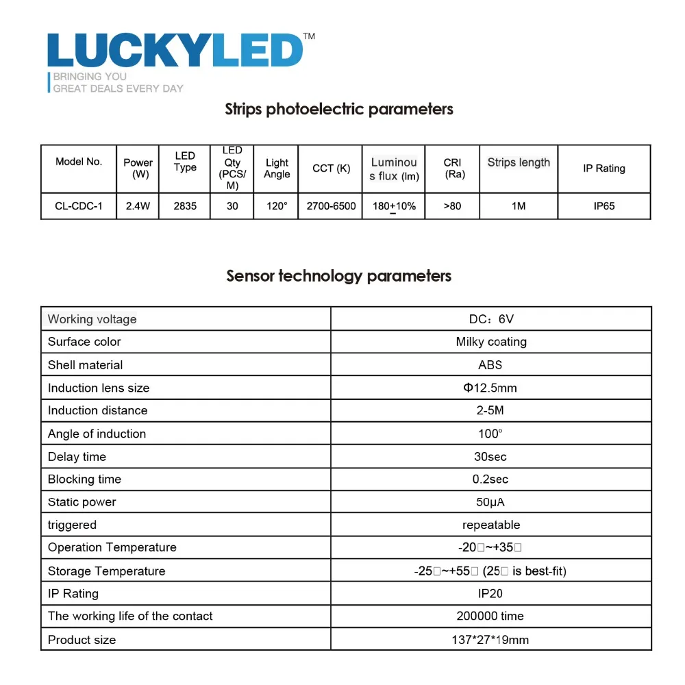 Lucky светодиодный портативный светодиодный светильник-вспышка с активированным движением Ночной светильник с гибкой светодиодной лентой автоматический светильник для кровати DC 6 в 1 м