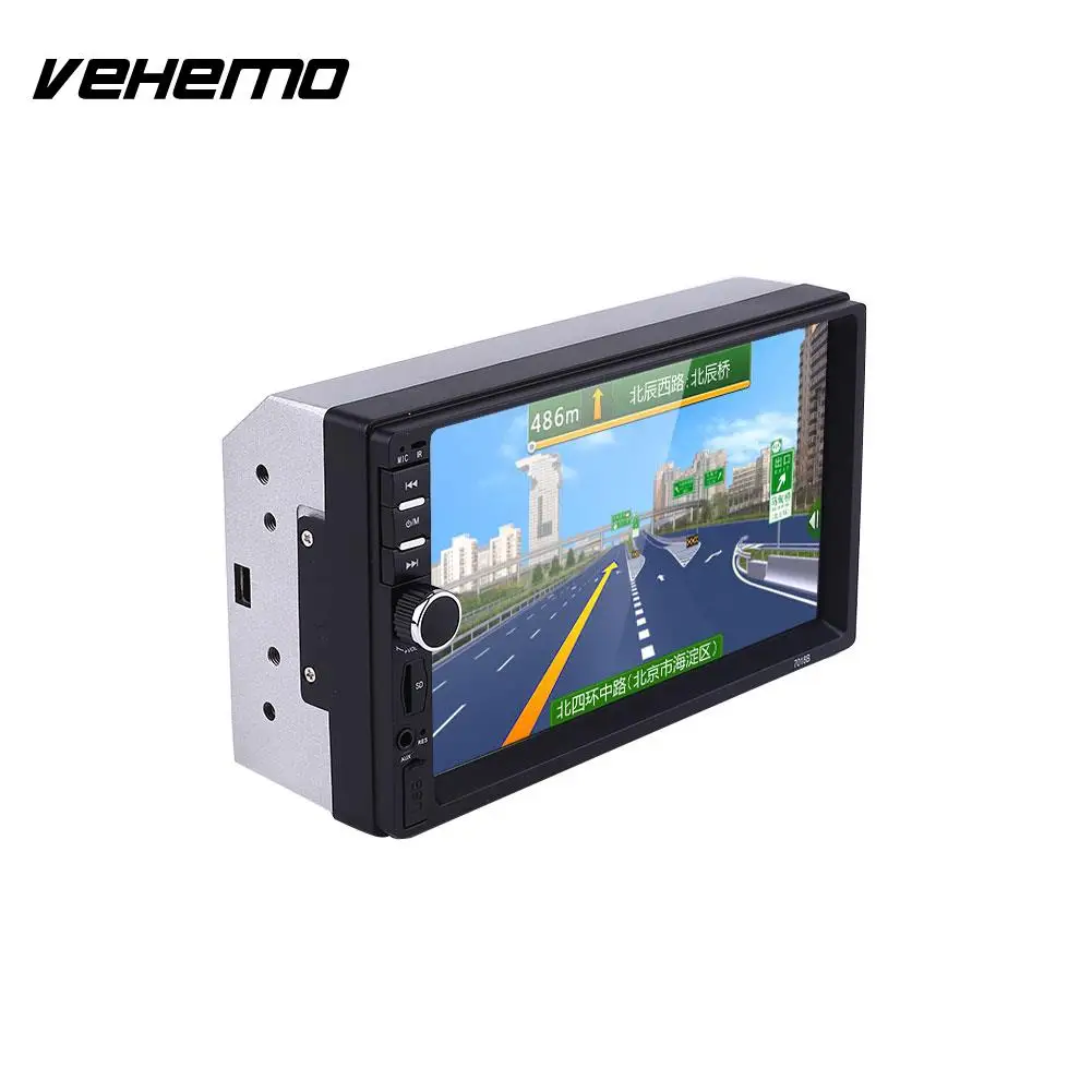 

Car MP5 Player 7 Inches Double Spindle Touch Screen Car Bluetooth Support FM USB