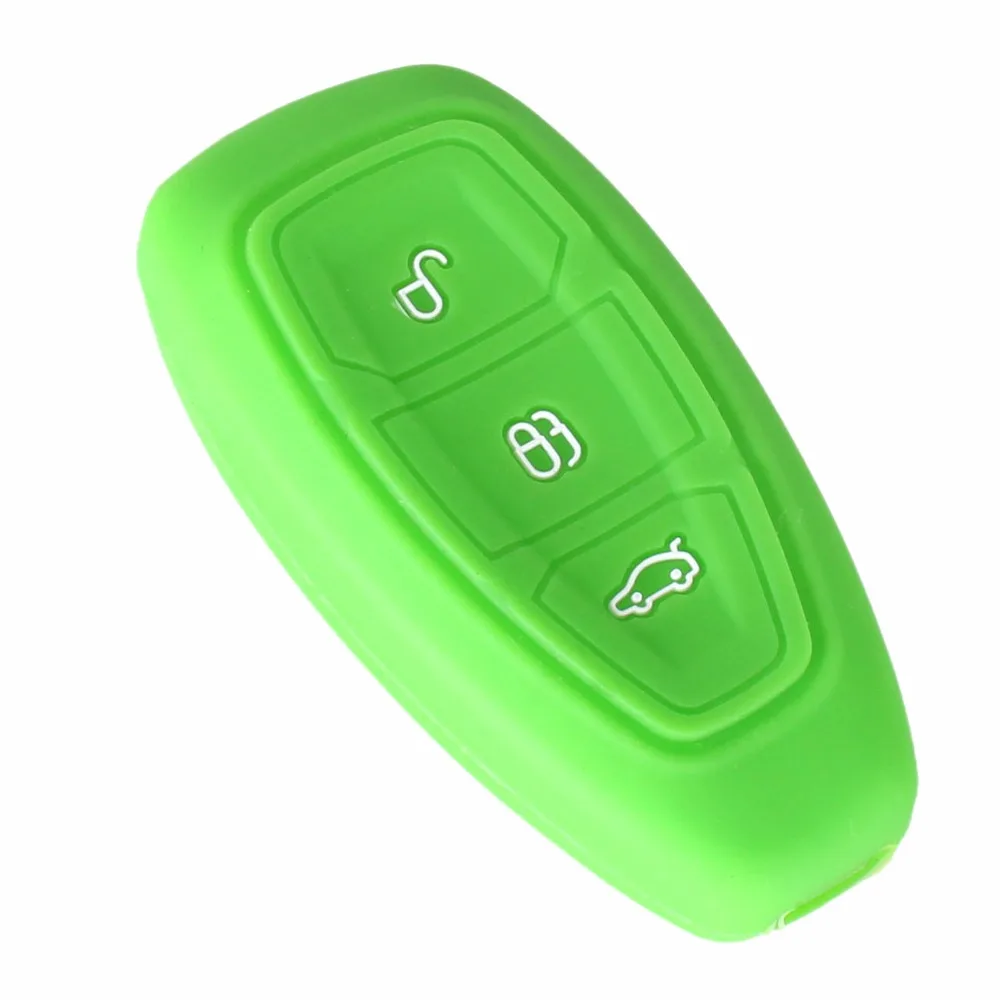 Силиконовый чехол для ключей KEYYOU 3 кнопки Ford Focus Mondeo Fiesta Escape Ecosport|case for|case casecase for car