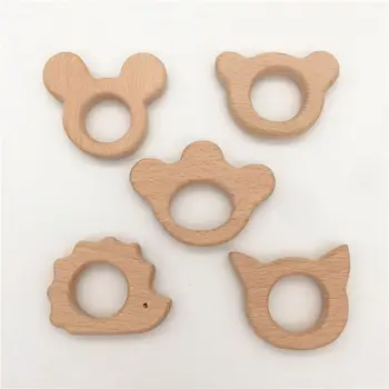 

Set of 10pc organic beech wood Furnishing articles,bird,elephant, fish, owl,dolphin for baby boy gift Chew toys, free shipping!