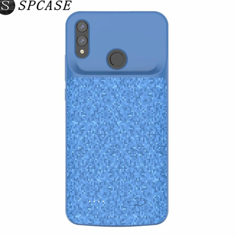 SPCASE 4700mAh Portable Battery Charger Cover For Huawei Honor 8X Ultra Thin Shockproof Power Bank Back Clamp Charging Coque | Мобильные