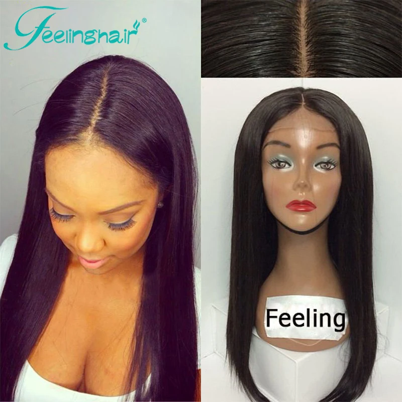 8A Silk Top Wig Full Lace Wigs Indian Straight Glueless Silk Full Lace