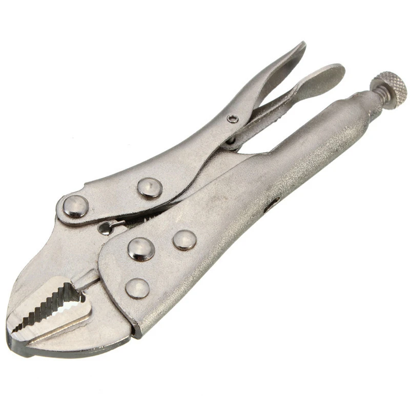 

10 Inch Welding Tool Straight Jaw Locking Pliers Round Nose Lock Mole Plier Vice Grips Pliers Hand Tools