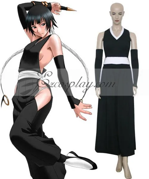 Bleach Soi Fon Battle Dress Cosplay E001 | Тематическая одежда и униформа
