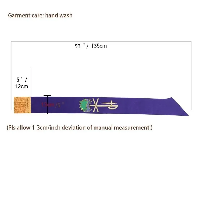 Церковное духовенство палантин шарф святая вышивка фиолетовый палантин