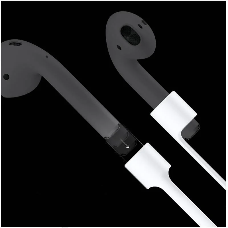 Earphone Strap For Airpods Anti Lost Strap String Rope For Bluetooth Earphones Silicone Cable Cord