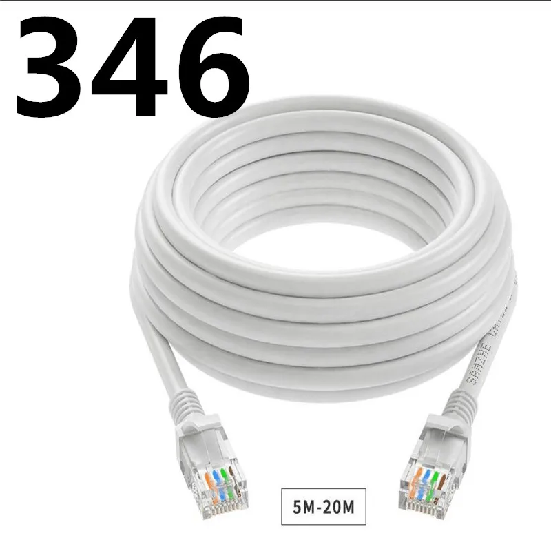 

B346 0.5m 1m 1.5m,2m 3m,5m 10m 20m cable CAT7 RJ45 Patch flat Ethernet Network Cable For Router Switch gold