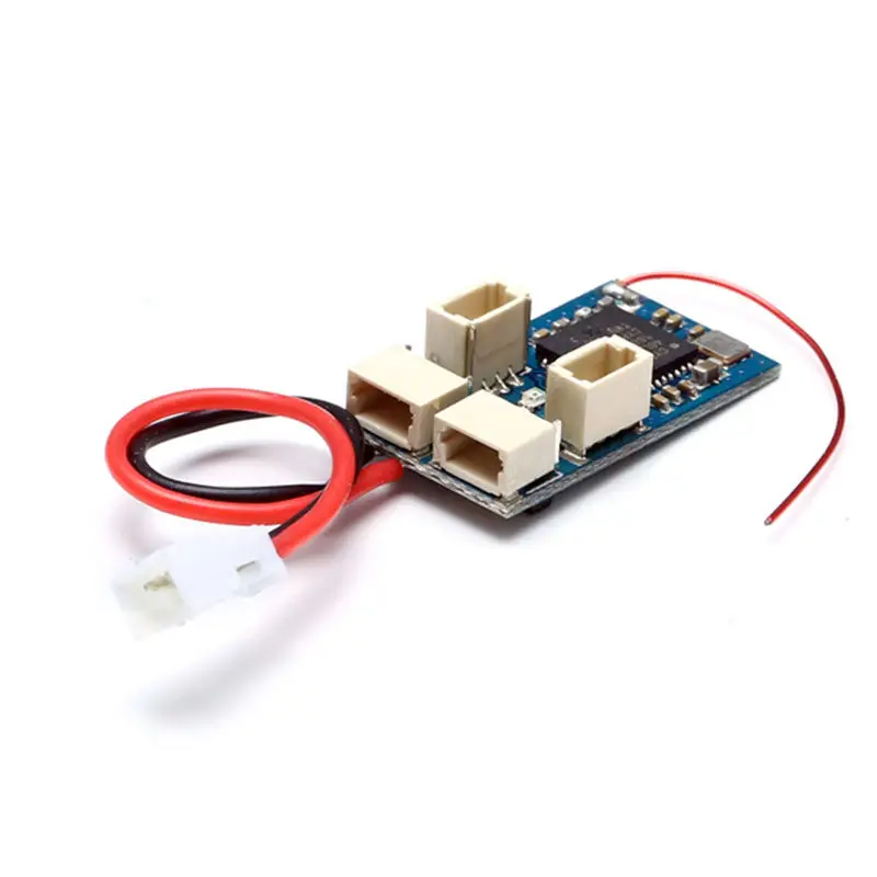 

2.4G 4CH Micro Low Voltage for DSM2DSMX Compatible Receiver Built-in Brushed ESC