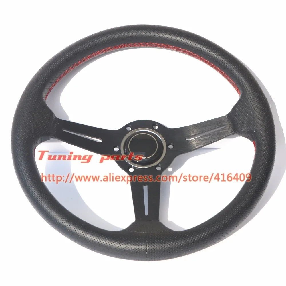 stock ND steering wheel 350mm black arm (4)