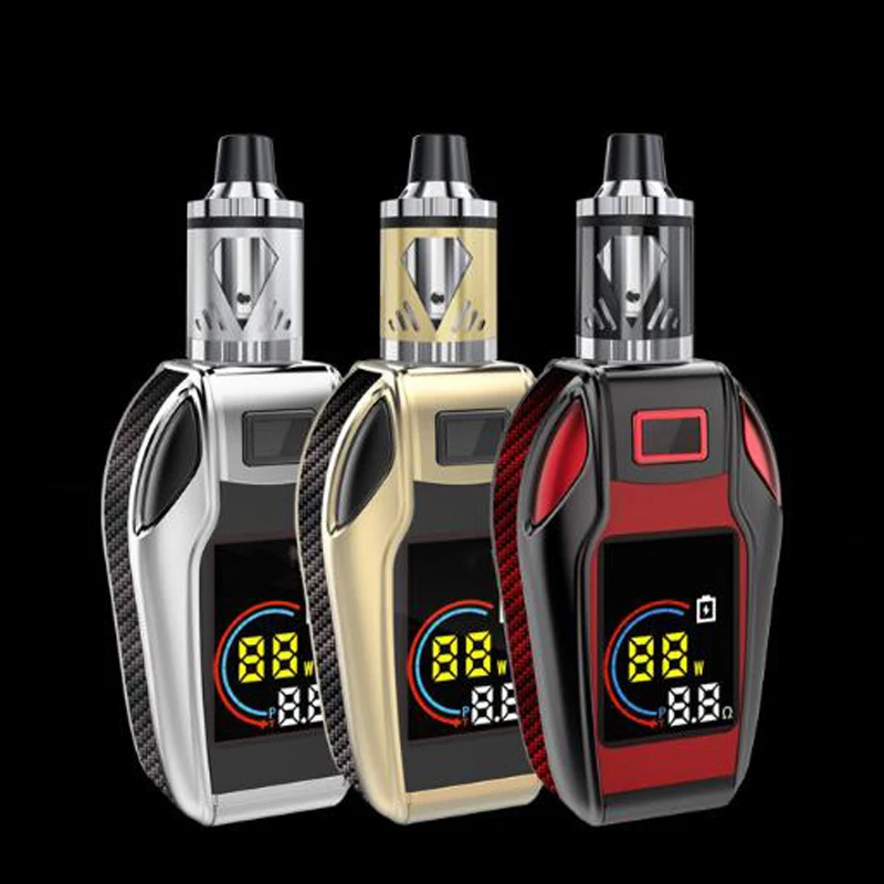 

VG 80W Mod Vape Kit Box Mod Vape Starter Kit 2200mah 18650 Battery Electronic Cigarette Kit with 3.0ML Atomizer