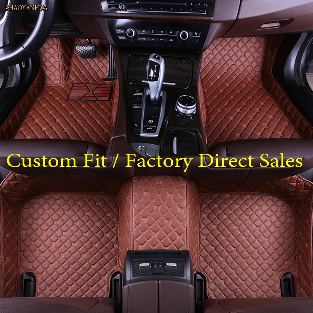 

ZHAOYANHUA Car floor mats for Infiniti QX70 FX FX35 FX37 G35 G37 Q50 EX35 G25 accessories car-styling carpet liners