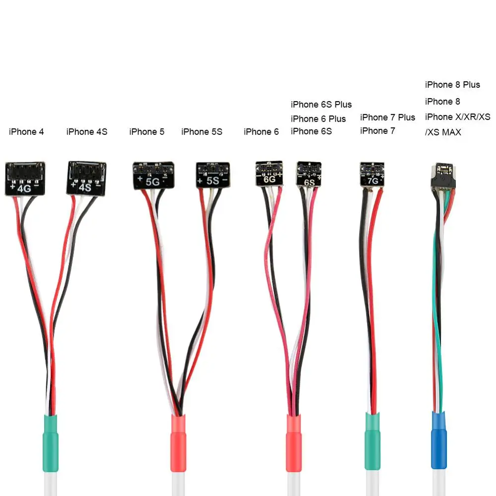 DIYFIX DC Power Supply Cable Professional Phone Dedicated Power Test Cable for Apple iPhone Logic B
