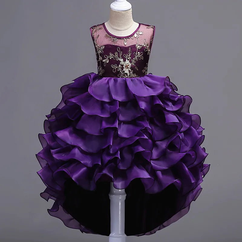 Children Evening Dresses Baby Girls Wedding Tutu Dress