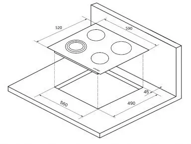 Электрическая варочная поверхность KUPPERSBERG, ECS 603