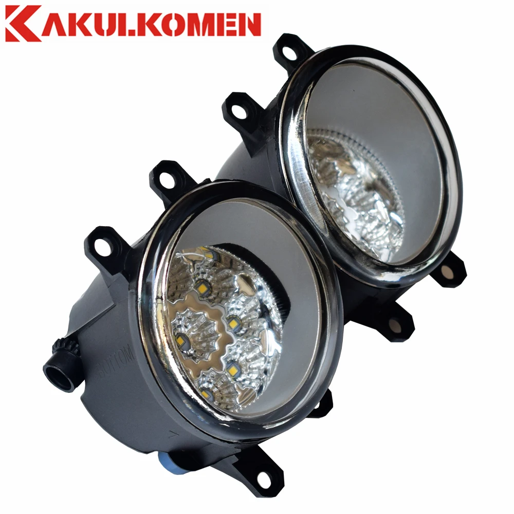 

Car Daytime Running Light DRL Fog Lamps For Toyota Allion 2 / II Sedan NZT26 ZRT26 2007-2010 LED Refit Fog Lights Lamp