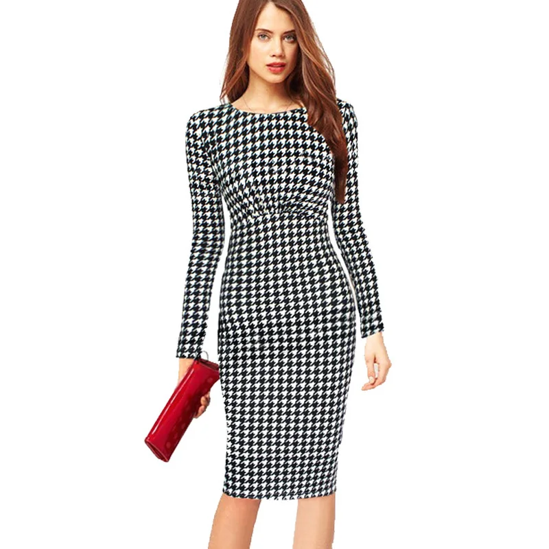 

Fashionable Women Clothes 2017 Autumn Polka Dot Print Women Dresses Long Sleeve Plus Size 4XL Casual Dress Vestidos Femininos