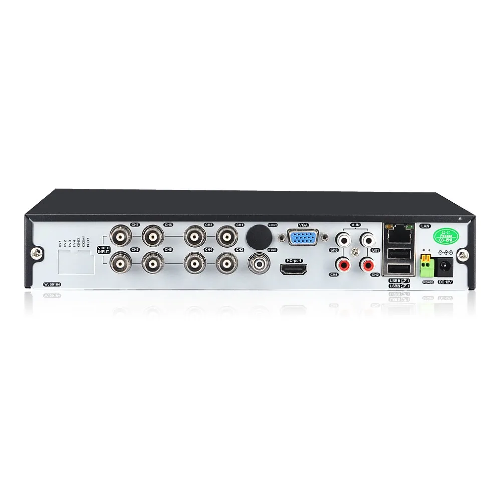 

TMEZON 8CH Standalone H.264 960H/1080N AHD Realtime CCTV Surveillance DVR/HVR/NVR three in one P2P  iPhone Android with 1TB