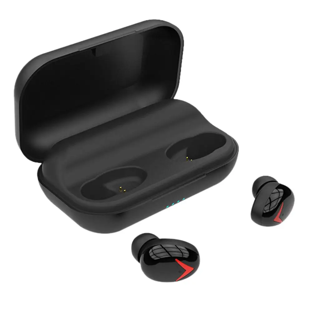 1 шт. Bluetooth 5,0 гарнитура Близнецы Беспроводные водонепроницаемые в ухо стерео наушники с наушниками с зарядным устройством для телефона Xiaomi