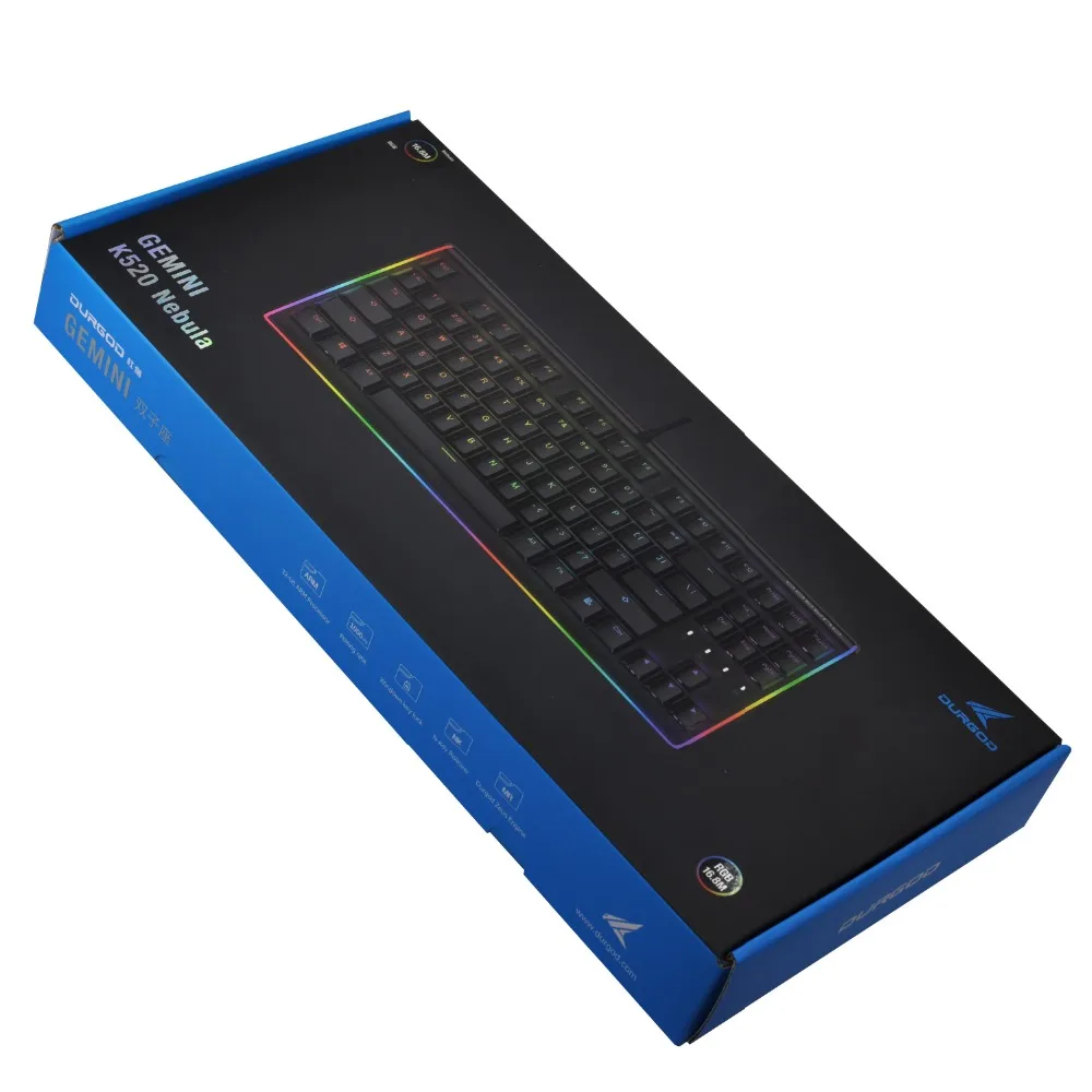 Механическая игровая клавиатура [Cherry MX speed Silver] RGB светодиодный светильник с подсветкой USB Проводная клавиатура 87 клавиш для ПК геймера-qwerty-раскладка