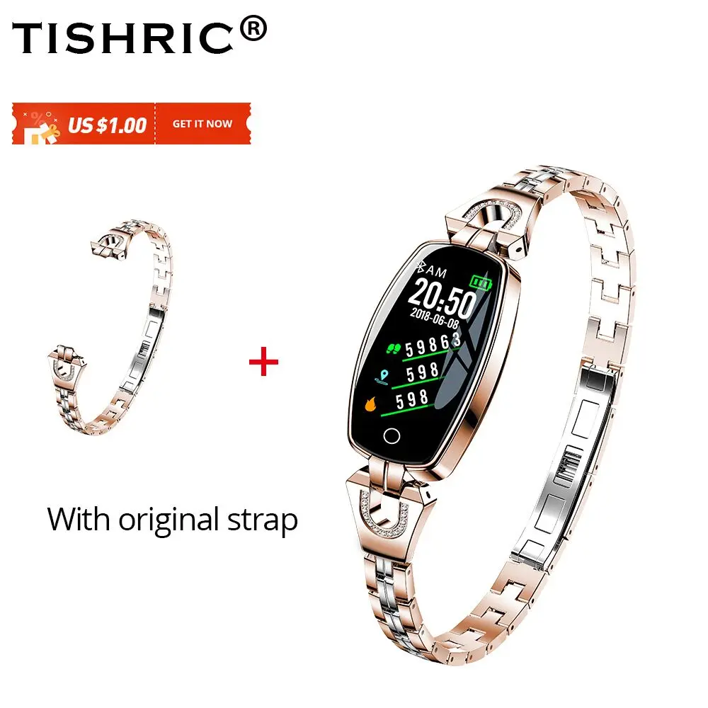 

H8 Smart Bracelet Lady/Women Fashion/Sports Heart Rate Blutetooth Watch Waterproof IP67 Blood Pressure Smart Health Wristband