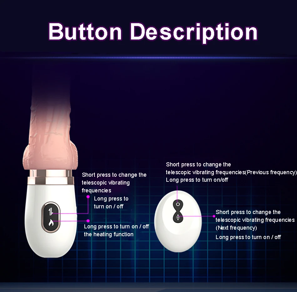 Realistic Hands Free Dildo Vibrator Heating Telescopic Penis G spot Vibrating Female Masturbator Adult Sex Toy for Woman 7 Realistic Hands Free Dildo Vibrator Heating Telescopic Penis G spot Vibrating Female Masturbator Adult Sex Toy for Woman 7