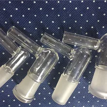 90 градусов L Стиль Стекло для ногтей 14 мм 18 мм Мужской Женский Extreme Q& V-Tower Стекло адаптер