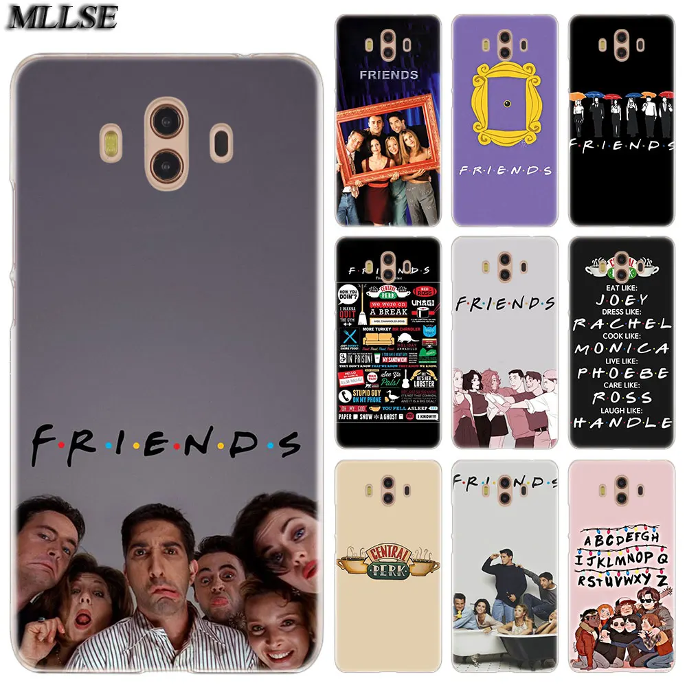 

MLLSE Friends Season TV Fashion Case Cover for Huawei Mate S 10 20 Lite Pro Y6II Y5 Y6 2017 Y7 Prime 2018 Y7 Pro Y9 2019 Hot