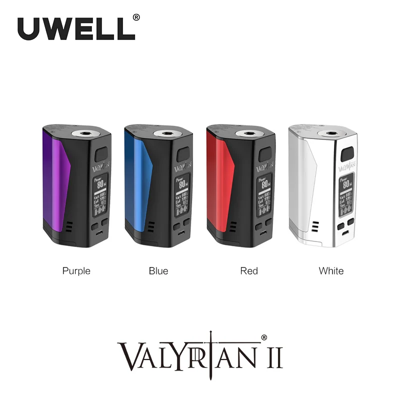 Мод UWELL Valyrian II три батареи 18650 300 Вт электронная сигарета вейп мод без батареи|Моды