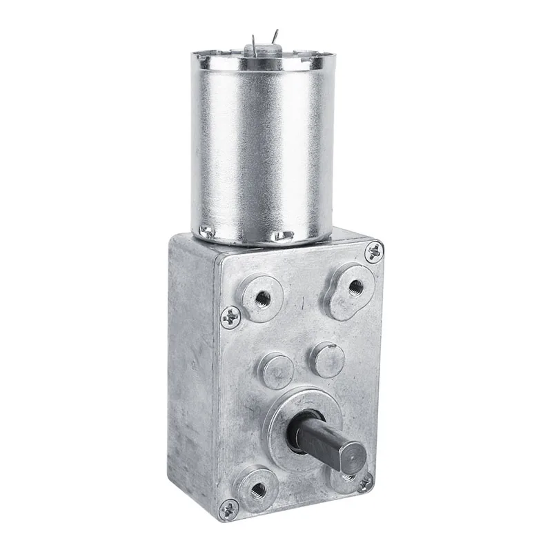 

10KG.CM Mayitr Micro Gear Reduction Motor 12V DC Worm Reversible High Torque Turbo Electric Geared Motor 62RPM