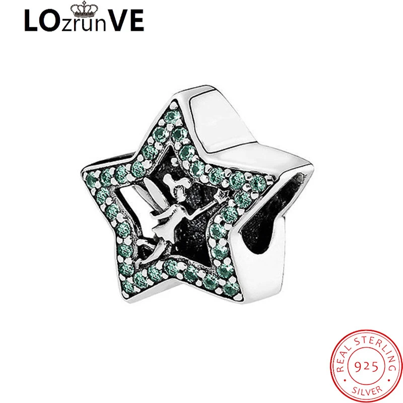 

2019 original brand silver 925 sterling silver pandulaso green elf elegant charms for jewelry making women wholesale factory