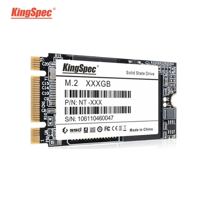 KingSpec M.2 SSD 60 ГБ 120 ГБ 240 ГБ SSD M2 SATA NGFF M.2 2242 64 Гб 128 ГБ 256 ГБ HDD для компьютера ноутбук Smartbook 133t