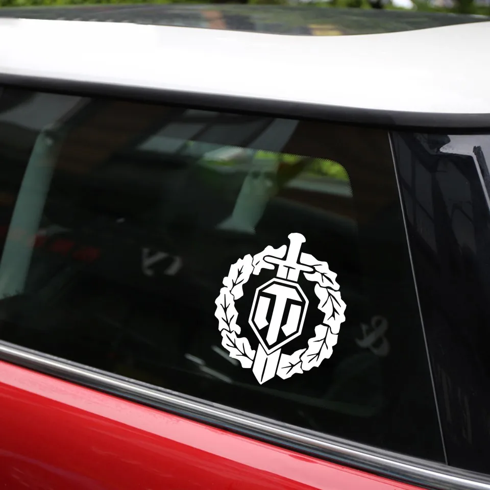 Anycuros Reflective Personality WORLD OF TANKS Car Sticker The Whole Body Decoration Decal 16.720CM  (11)