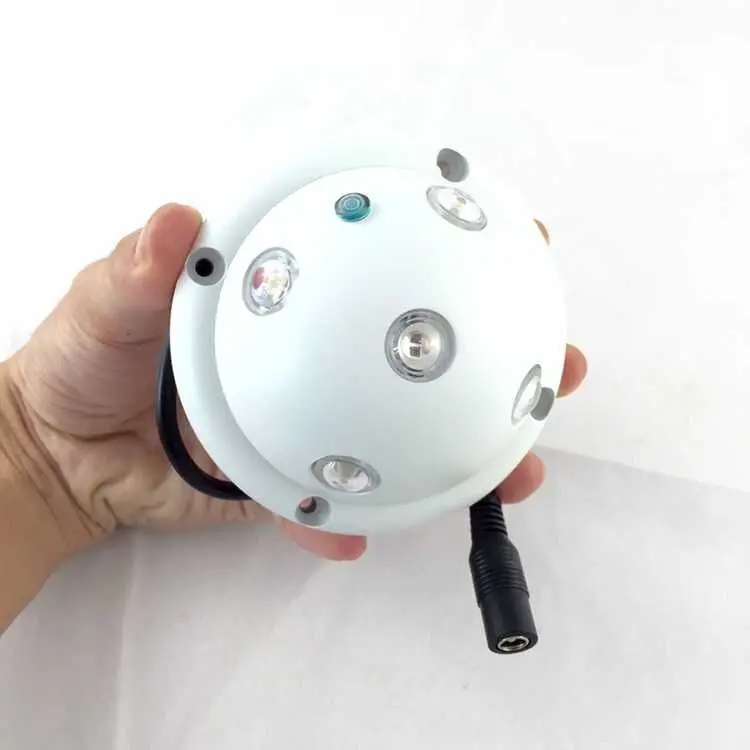 

5 Array IR LED 940nm Indoor Dome Illuminator Invisible Light For CCTV CAM IR 180 Sqm 5000mW
