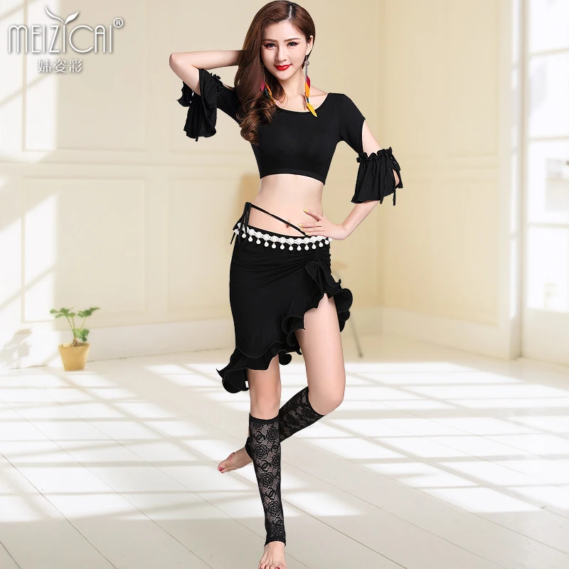 2017 new sexy Modal belly dance clothes for woman belly dance set top font b skirt
