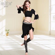 2017 new sexy Modal belly dance clothes for woman belly dance set top+skirt bellydancing costume S1031 + Q3071