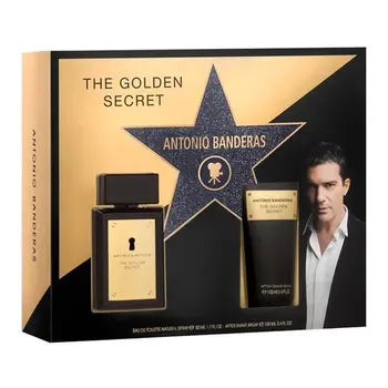 

Antonio Banderas-Pack Cologne The Golden Secret and after shave