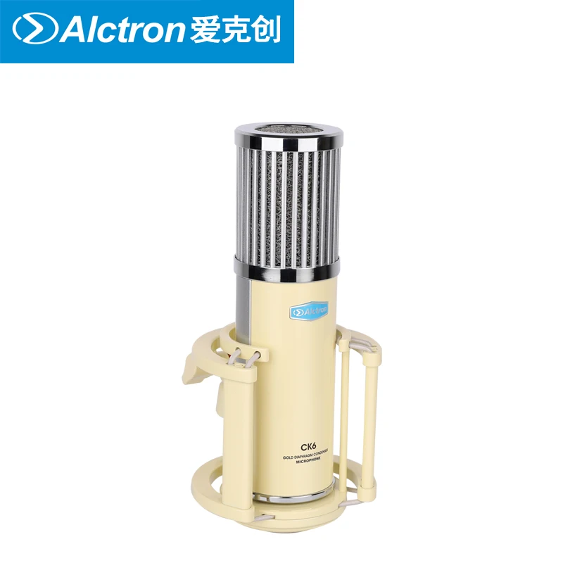 Alctron CK6 высокопроизводительный конденсаторный микрофон с большой золотой