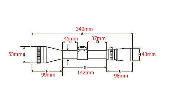 10 шт. векторная оптика Козерога 4,5-14x44 первый фокальный самолет Тактический FFP прицел с боковым фокусом 10 м 1/10 мил 1 см для винтовки Охота