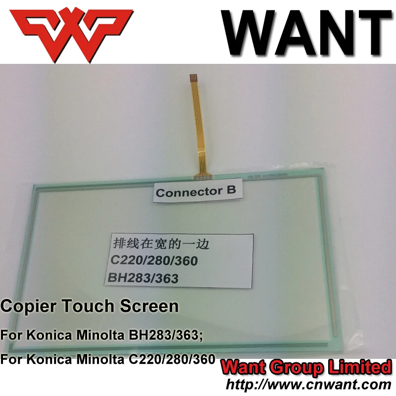 Copier Touch Screen touch panel C220 C280 C360 220 280 360 For Konica Minolta Bizhub Parts Free shipping | Компьютеры и офис